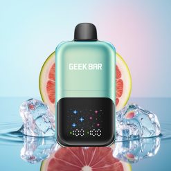 GEEK BAR 2GO 50000 Pufuri Ecigaretă Dispozabilă cu Cool Mint Ice și Ecran Interactiv