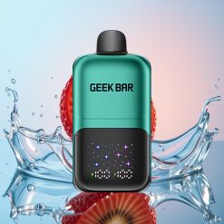GEEK BAR 2GO 50000 Pufuri Ecran Mare Ajustabil 20ml Capsule Duale Aroma Căpșuni & Kiwi