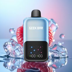 GEEK BAR 2GO 50000 Pufuri Ecusabil cu Arome Reglabile și Afișaj Interactiv Afine Zmeură Gheață