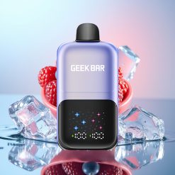 GEEK BAR 2GO Seria Two 50000 Pufuri Ecran Mare Ajustabil Gusturi Mix Fructe de Pădure Gheață 20ml