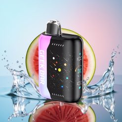 GEEK BAR Pulse X 42K Puffs Meteor Edition Căpșuni Pepene Verde cu Ecran Curbat și Dual Mesh Coil