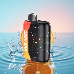 GEEK BAR Pulse X 42K Puffs Meteor Edition Dragon Portocaliu cu Baterie 820mAh și Ecran 3D