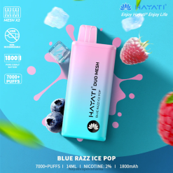 Hayati Duo Mesh de unică folosință blue razz ice pop BF68L166 Hayati Flavour Vapes