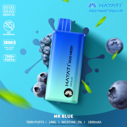 Hayati Duo Mesh de unică folosință domnule albastru BF68L174 Hayati Vape Flavours