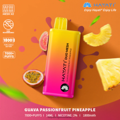 Hayati Duo Mesh de unică folosință guava fructul pasiunii ananas BF68L170 Hayati Vape Price