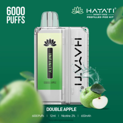 Hayati Infinity 6000 de truse de pod măr dublu BF68L146 Hayati Flavour Vapes