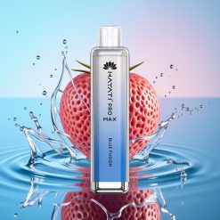 Hayati Pro Max 4000 Puffs Vape Disposable Fuziune Albastră cu Baterie 1400mAh și Reîncărcabil