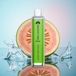 Hayati Pro Max 4000 Puffs Vape Dispozabil Mogu Mogu Pepene cu Baterie Reincarcabila 1400mAh