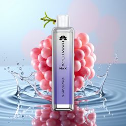 Hayati Pro Max 4000 Pufuri Vape Disposable Aroma Sakura Strugure, 1400mAh, Reîncărcabil