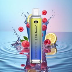 Hayati Pro Max 4000 Pufuri Vape Disposable Aroma Zmeură Albastră Limonadă cu Baterie 1400mAh