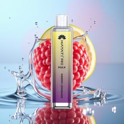 Hayati Pro Max 4000 Pufuri Vape Disposable Aroma Zmeură Limonadă cu Baterie Reîncărcabilă 1400mAh