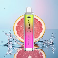 Hayati Pro Max 4000 Pufuri Vape Disposable Lămâie Roză cu Baterie Reîncărcabilă și 1400mAh