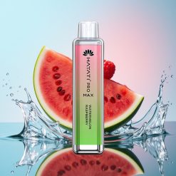 Hayati Pro Max 4000 Pufuri Vape Disposable Reîncărcabil cu Aroma de Pepene-Zmeură și Baterie 1400mAh