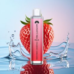 Hayati Pro Max 4000 Pufuri Vape Dispozabil Capsuni Hubba Bubba cu Baterie Reincarcabila 1400mAh