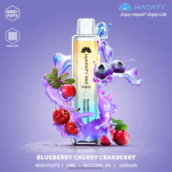 Hayati Pro Max de unică folosință afine cireș merișor BF68L97 Hayati Vape Company