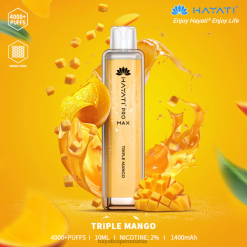 Hayati Pro Max de unică folosință triplu mango BF68L125 Hayati Flavour List