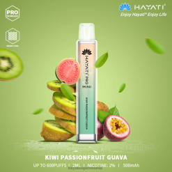 Hayati Pro Mini de unică folosință kiwi fructul pasiunii cuava BF68L13 Hayati Vape Romania