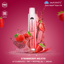 Hayati Pro Mini de unică folosință mojito cu căpșuni BF68L21 Hayati Romania