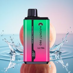 Hayati Pro Ultra 15000 Pufări Disposable Vape Măr Acru Piersică Zemoasă + 850mAh