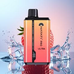 Hayati Pro Ultra 15000 Puffs Capsule Reutilizabile cu Aromă de Căpșuni, Afine, Cireșe și Gheață