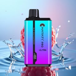Hayati Pro Ultra 15000 Puffs Disposable Vape Afine Albastre Acrișoare 2×12ml 2%