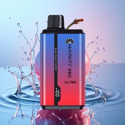Hayati Pro Ultra 15000 Puffs Disposable Vape Afine Albastre Cireșă, 850mAh, 2×12ml