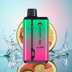 Hayati Pro Ultra 15000 Puffs Lămâie & Lime Fizzy Pepene Proaspăt Mints 2×12ml 2%
