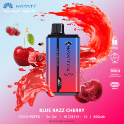 Hayati Pro Ultra 15000 pufuri de unică folosință cireș albastru razz BF68L193 Hayati Vape Romania