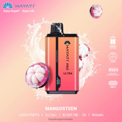 Hayati Pro Ultra 15000 pufuri de unică folosință mangostan BF68L205 Hayati Flavour List