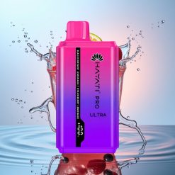 Hayati Pro Ultra 15000 Pufuri Disposable Vape Coacăz Limonadă Lămâie Coacăz Limonadă 2×12ml