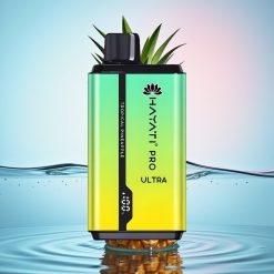 Hayati Pro Ultra 15000 Pufuri Vape Dispozabil Ananas Tropical cu 24ml E-Lichid și 850mAh Baterie