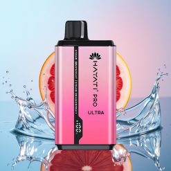 Hayati Pro Ultra 15000 Pufuri Vape Dispozabil Capsuni Grapefruit Capsuni Dragonfruit 850mAh 24ml