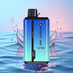Hayati Pro Ultra 15000 Pufuri Vape Domnul Albastru 2×12ml 2%