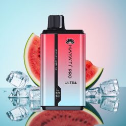 Hayati Pro Ultra 15000 Pufuri Vape Pepene Gheață, 850mAh, 2×12ml
