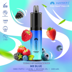 Hayati Twist de unică folosință domnule albastru BF68L77 Hayati Vape Company