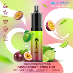 Hayati Twist de unică folosință lămâie lămâie fructul pasiunii BF68L78 Hayati Vapes Wholesale